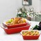 3 Pack Ceramic Baking Dishes, Porcelain Casserole Dish with Handle